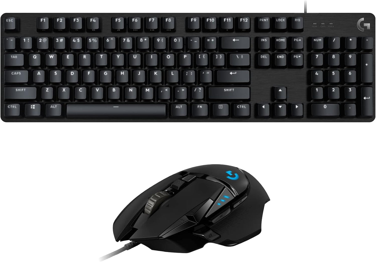 Logitech G502 Hero Wired Gaming Mouse - Black