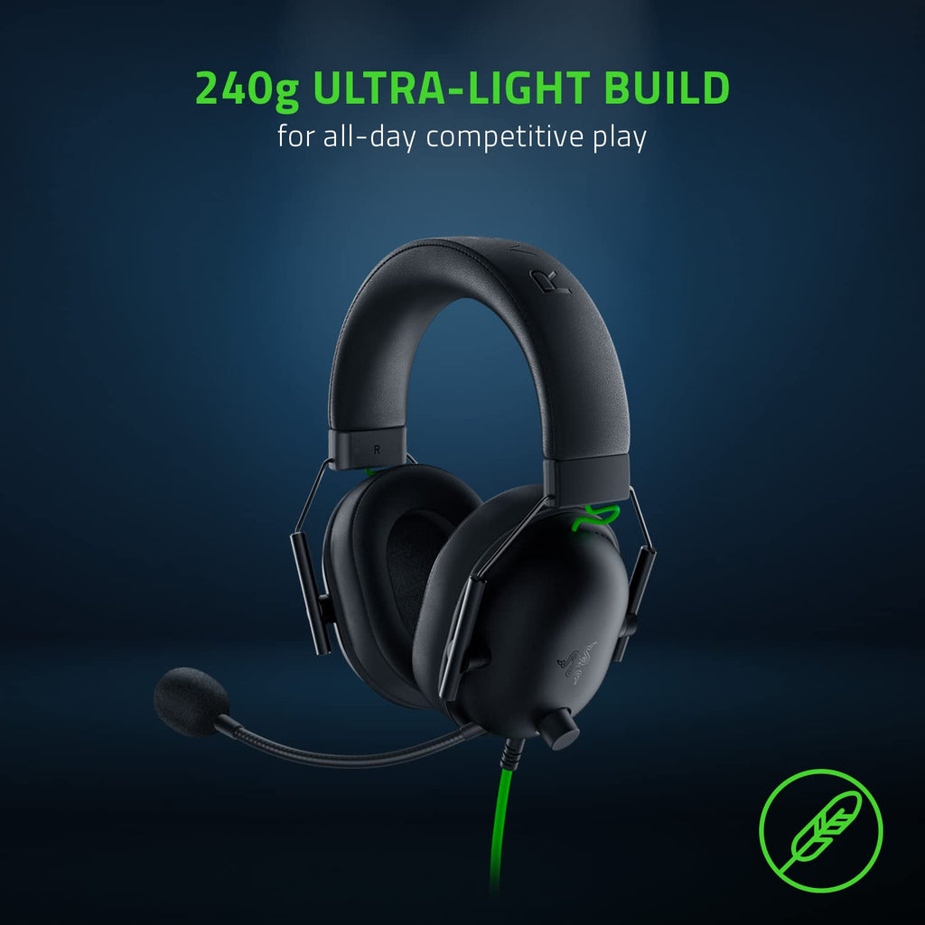 Razer BlackShark V2 X Xbox Gaming Headset, 3.5mm Audio Jack, Black