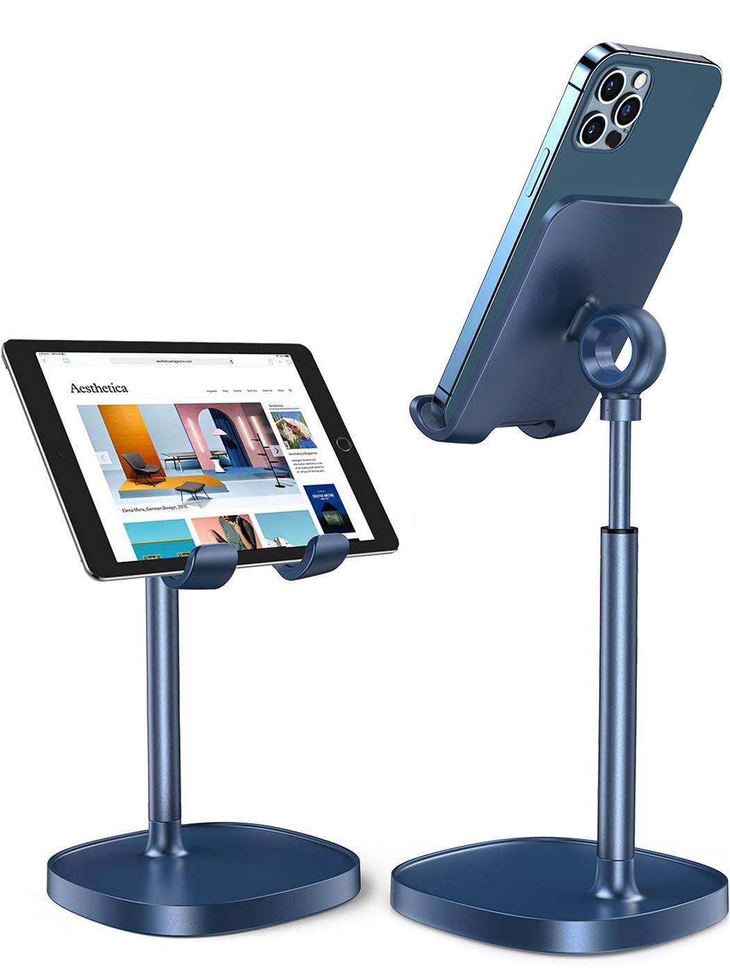 LISEN Cell Phone Stand Phone Holder for Desk, Office Decor Gadgets for Men