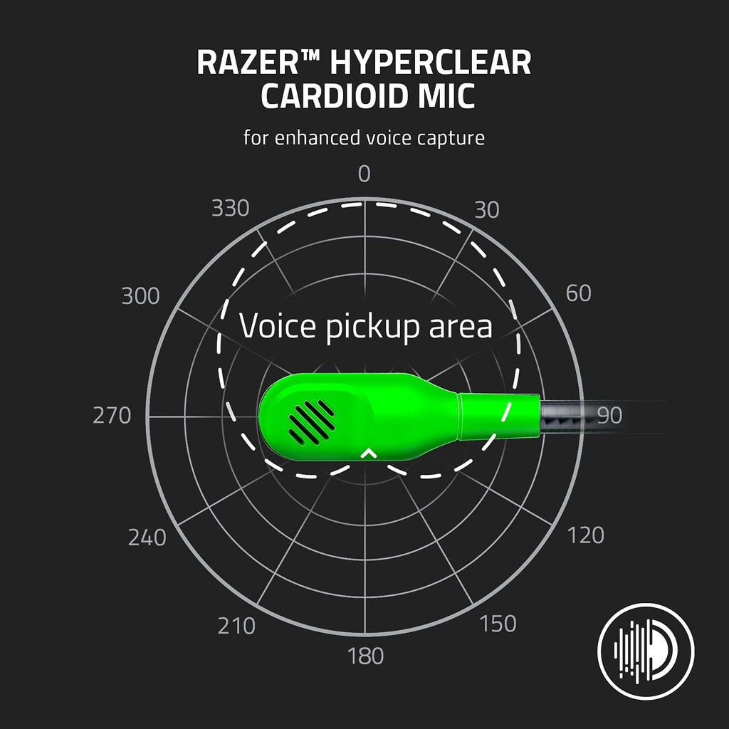 Razer BlackShark V2 X Xbox Gaming Headset, 3.5mm Audio Jack, Black
