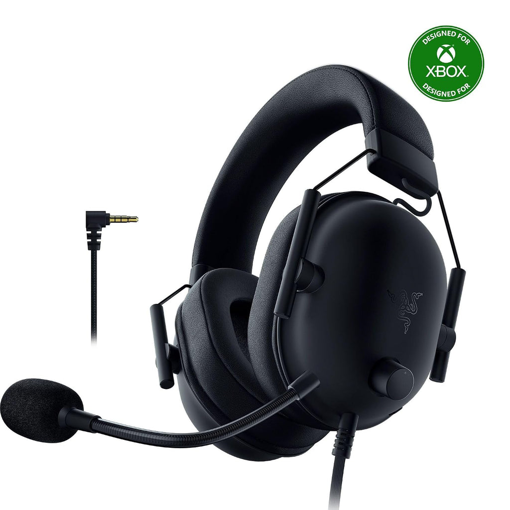 Razer BlackShark V2 X Xbox Gaming Headset, 3.5mm Audio Jack, Black
