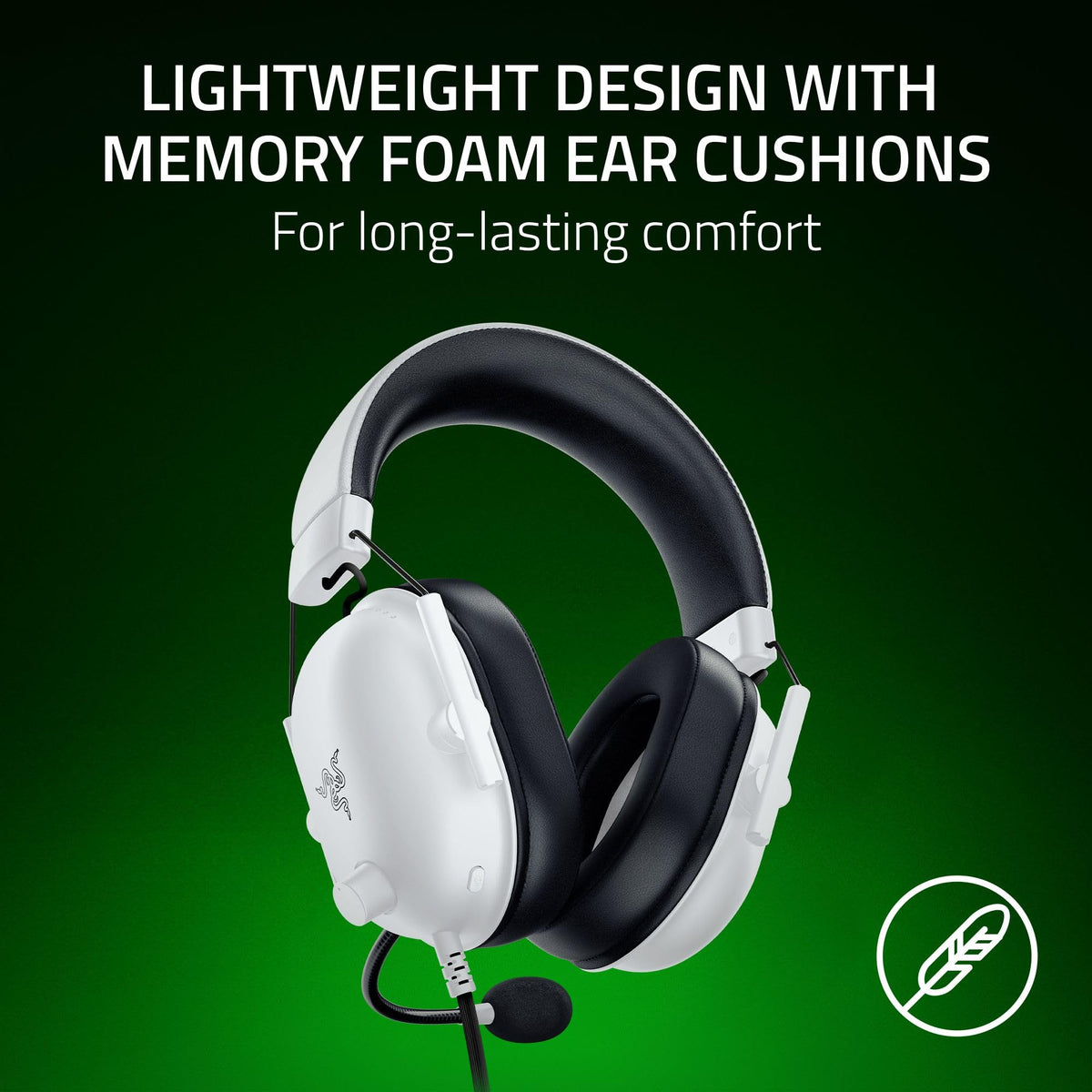 Razer BlackShark V2 X Xbox Gaming Headset, 3.5mm Audio Jack, Black