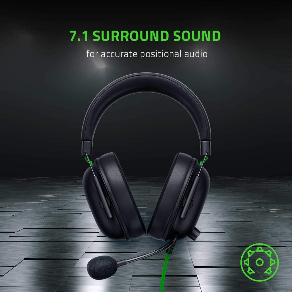 Razer BlackShark V2 X Xbox Gaming Headset, 3.5mm Audio Jack, Black