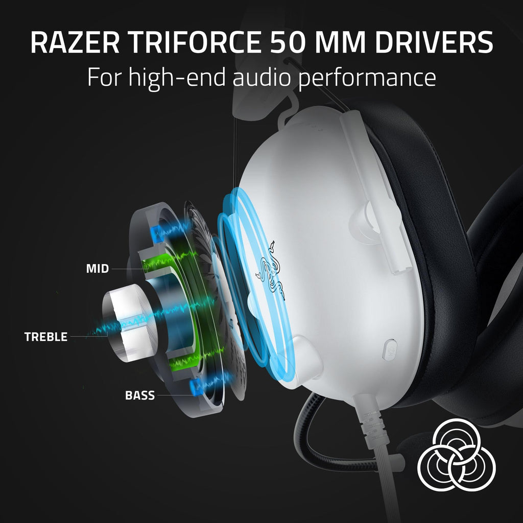 Razer BlackShark V2 X Xbox Gaming Headset, 3.5mm Audio Jack, Black