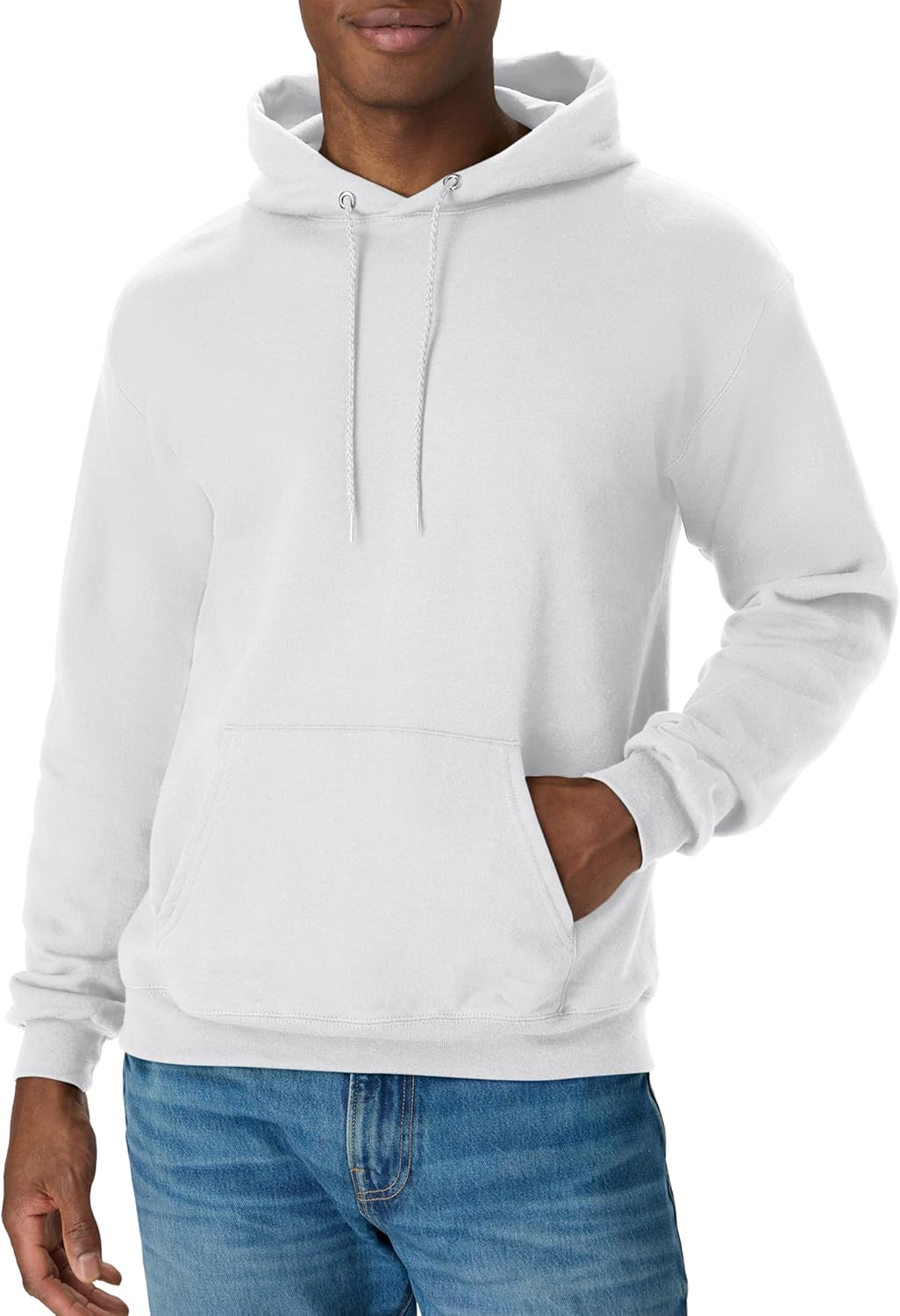 Hanes Men's Hoodie - EcoSmart Fleece Hooded Sweatshirt for Men & Women - Midweight Fleece - Big & Tall Available