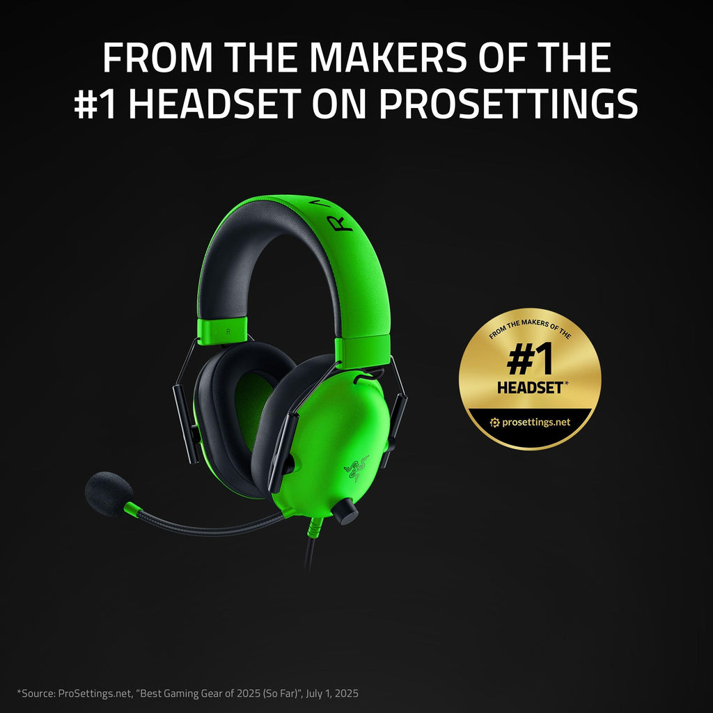 Razer BlackShark V2 X Xbox Gaming Headset, 3.5mm Audio Jack, Black