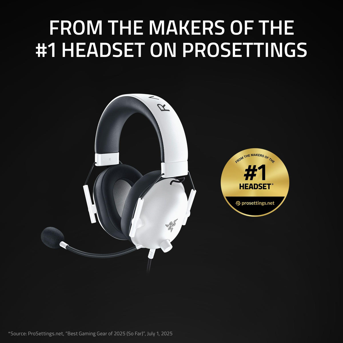 Razer BlackShark V2 X Xbox Gaming Headset, 3.5mm Audio Jack, Black