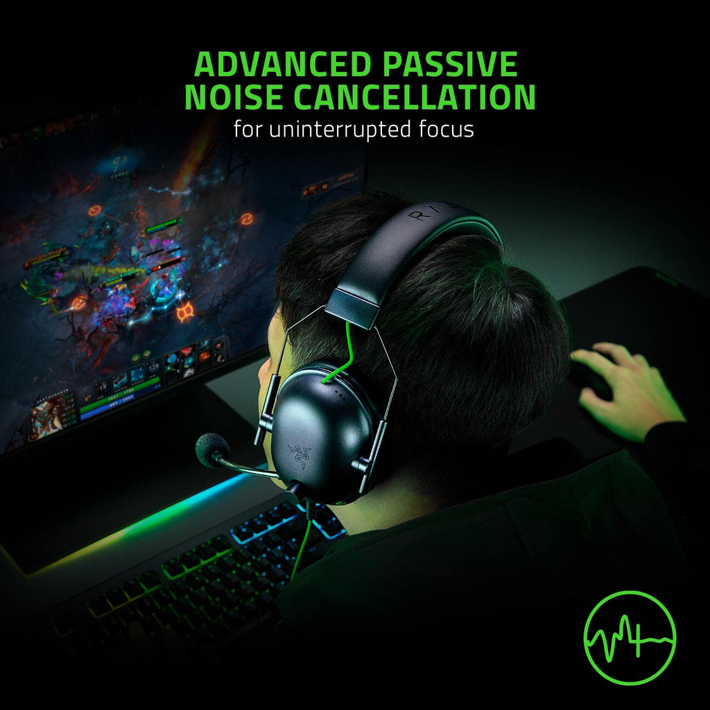 Razer BlackShark V2 X Xbox Gaming Headset, 3.5mm Audio Jack, Black