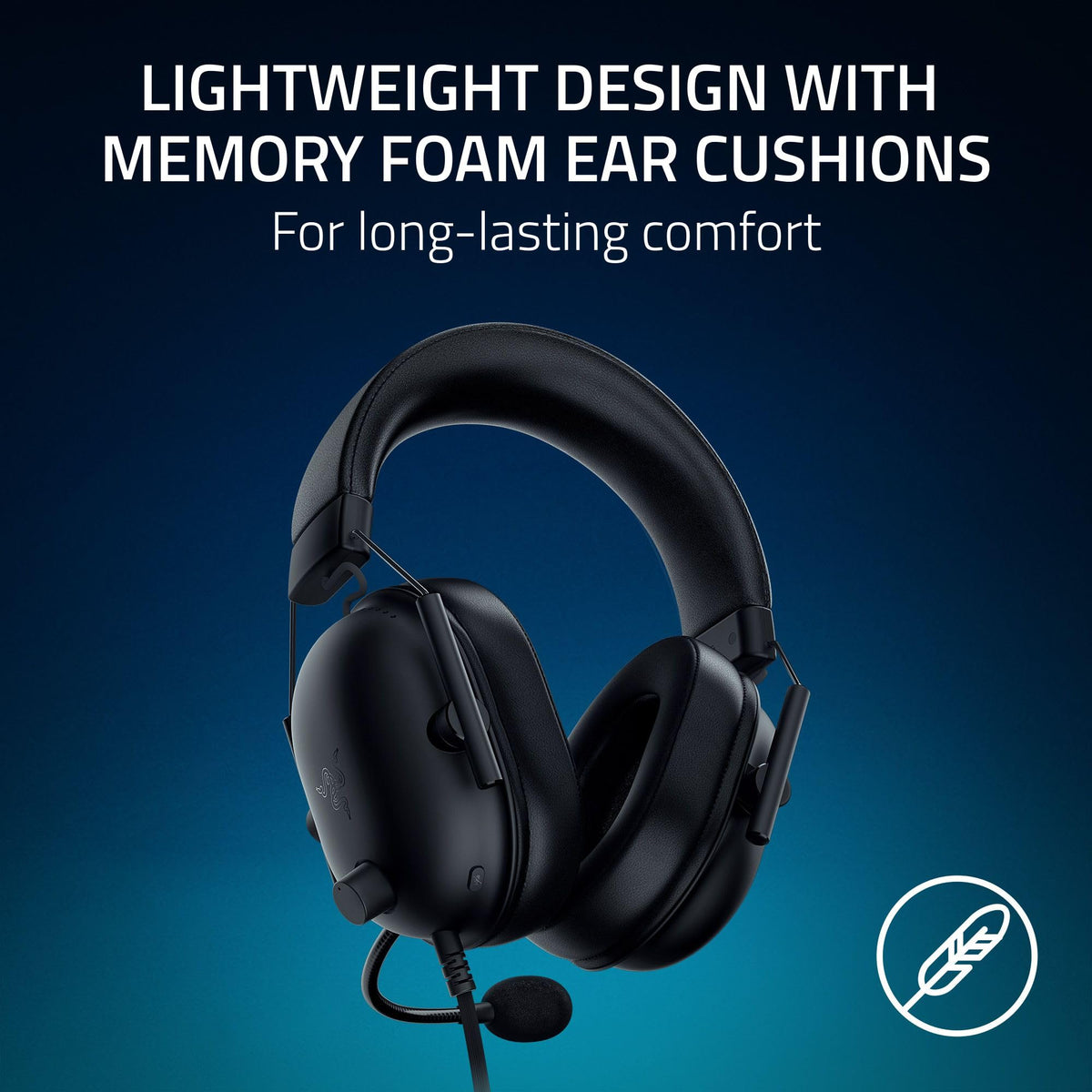 Razer BlackShark V2 X Xbox Gaming Headset, 3.5mm Audio Jack, Black