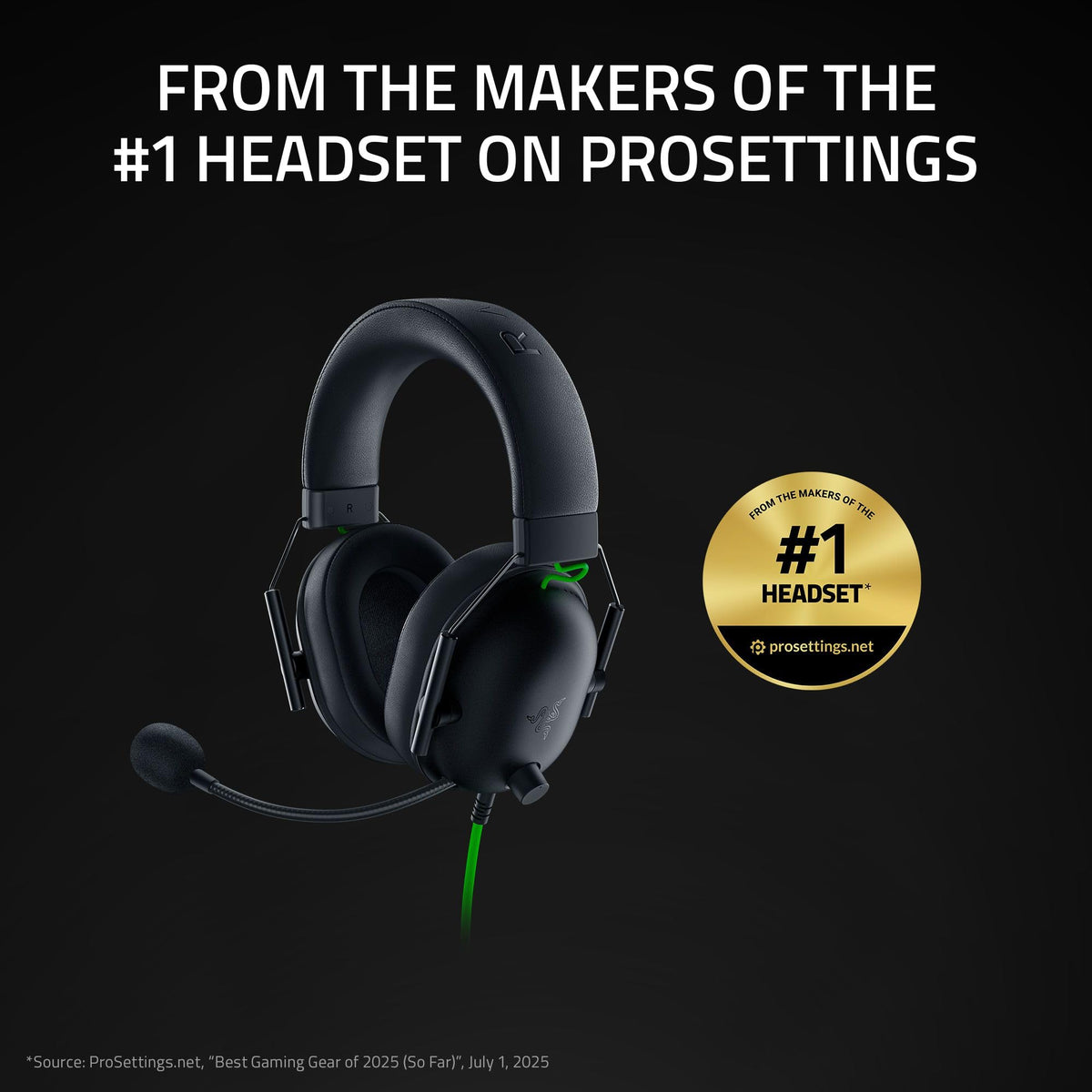 Razer BlackShark V2 X Xbox Gaming Headset, 3.5mm Audio Jack, Black