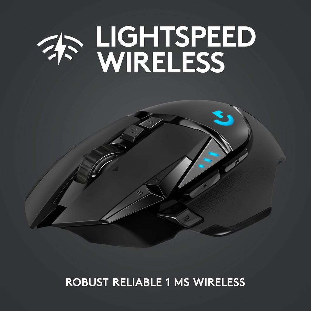 Logitech G502 Hero Wired Gaming Mouse - Black