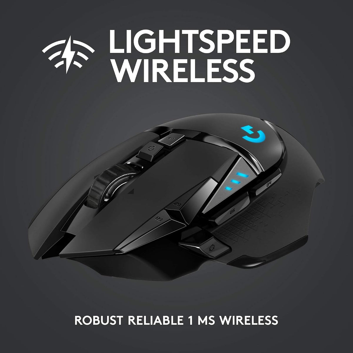 Logitech G502 Hero Wired Gaming Mouse - Black