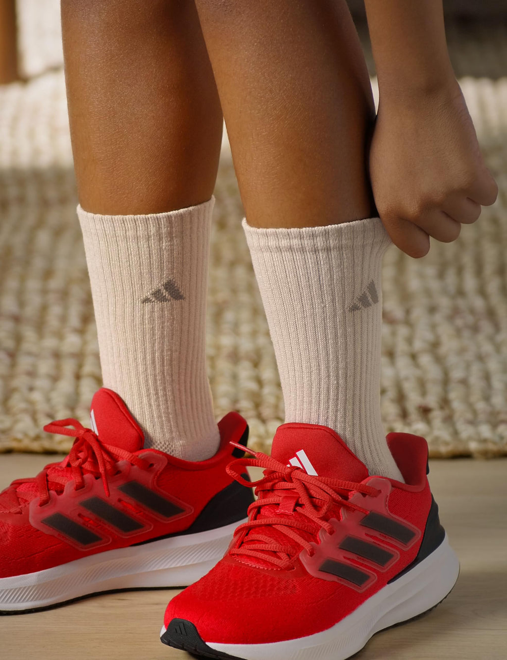 adidas Kids Athletic Cushioned Crew Socks 6 Pairs