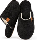 EverFoams Women's Fuzzy Slippers Warm Cozy Memory Foam Indoor House Shoes